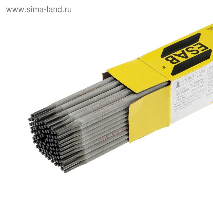 Электроды ESAB УОНИИ 13/55, d=4 мм, 450 мм, 6 кг Электроды ESAB УОНИИ 13/55, d=4 мм, 450 мм, 6 кг