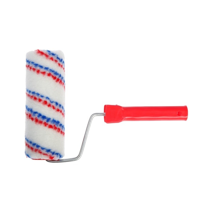 Валик ЛОМ, полиэфирная нить, 180 мм, рукоятка d=6 мм, D=48 мм, ворс 10 мм Валик ЛОМ, полиэфирная нить, 180 мм, рукоятка d=6 мм, D=48 мм, ворс 10 мм