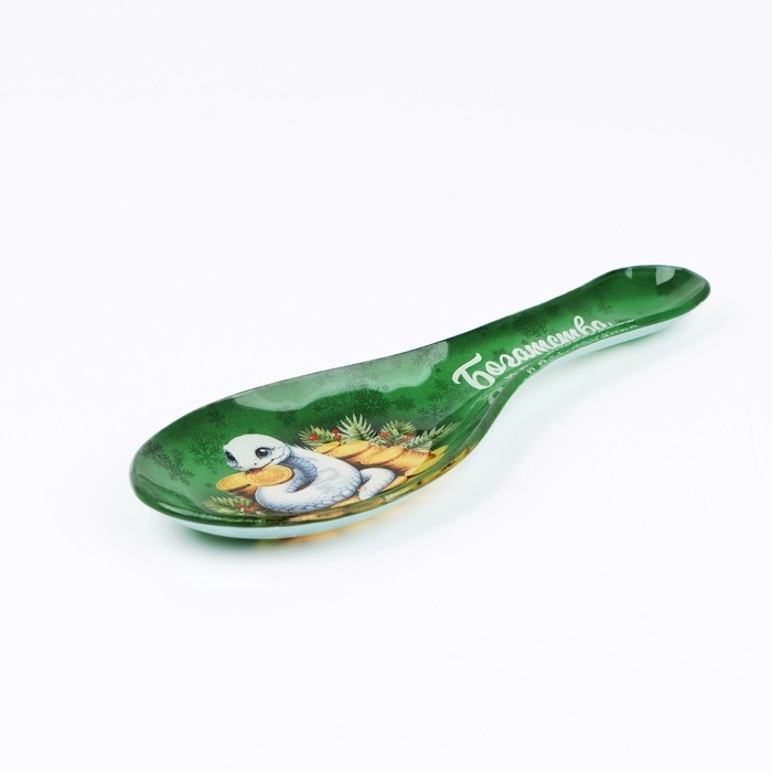 Подарочный набор новогодний Дорого внимание «Богатства»: подставка под ложку, лопатка Подарочный набор новогодний Дорого внимание «Богатства»: подставка под ложку, лопатка