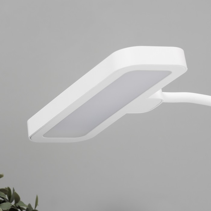 Настольная лампа  Настольная лампа "Лайти" LED 4Вт USB АКБ бело-зеленый 12,5х19х32,5 см