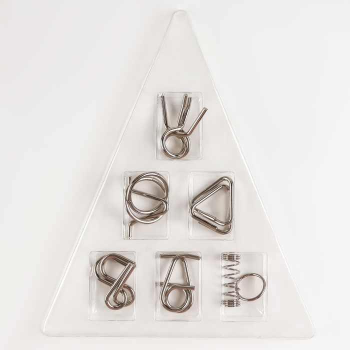 Новый год! Головоломка металлическая - адвент-календарь «Новогодние змейки» Новый год! Головоломка металлическая - адвент-календарь «Новогодние змейки»