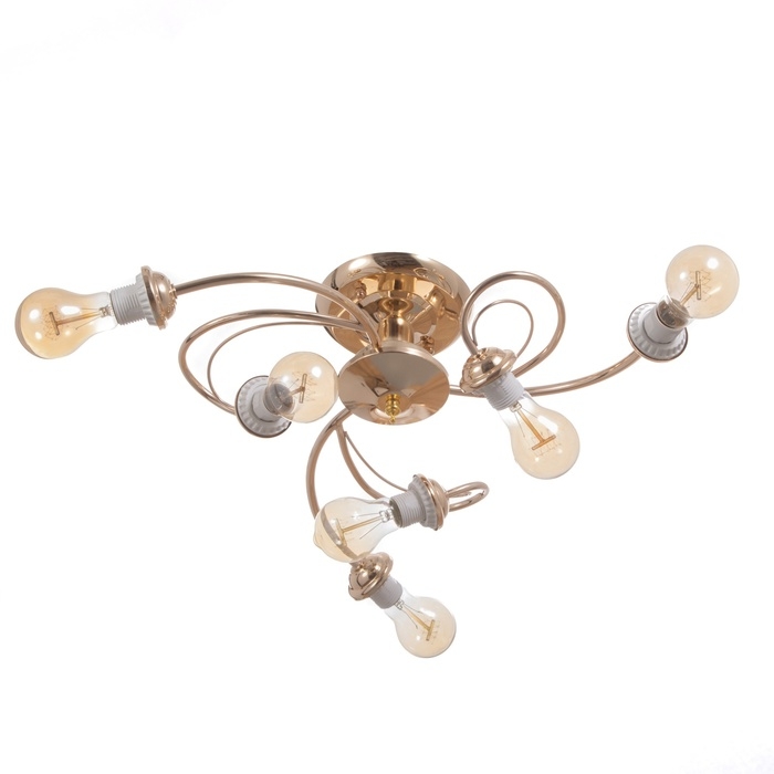 Люстра Люстра "Венда" БП6х40Вт Е27 Золото МОДЕЛЬ: 2800089