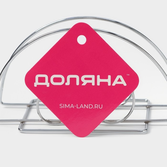 Салфетница Доляна «Завиток», 13,5×6×7 см Салфетница Доляна «Завиток», 13,5×6×7 см