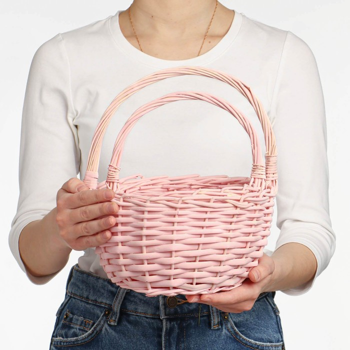 Набор корзин, 2 шт, 24×13×26 см, 19×11×22 см, ива Набор корзин, 2 шт, 24×13×26 см, 19×11×22 см, ива