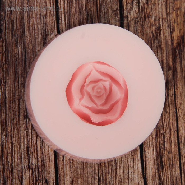Силиконовая форма для мыла Силиконовая форма для мыла "Роза свадебная"
