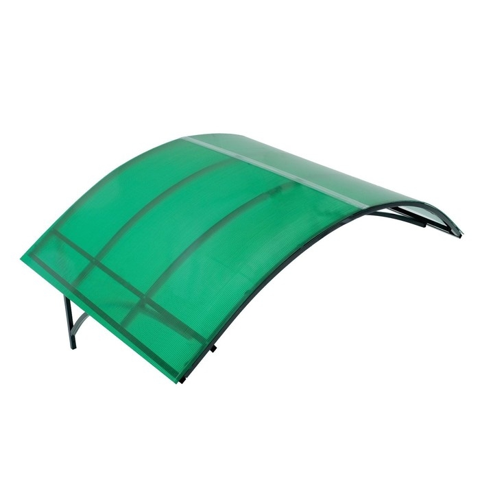 Козырек Арочный 165х80х104 см с поликарбонатом, основание труба квадратная 20 х 20 х 0,7 мм Козырек Арочный 165х80х104 см с поликарбонатом, основание труба квадратная 20 х 20 х 0,7 мм