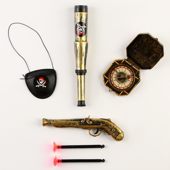 Карнавальный набор  Карнавальный набор "Пиратская вечеринка" с игрой крокодил