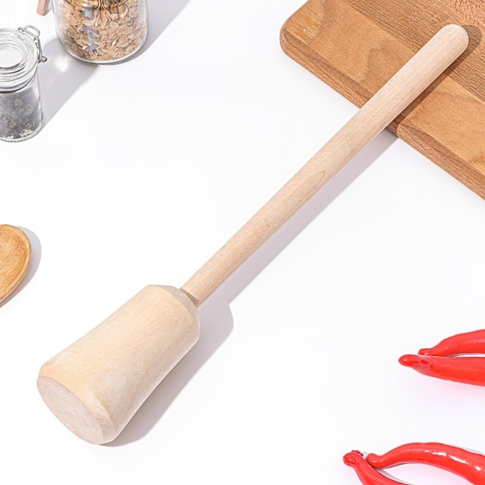 Толкушка большая, 42х6 см, липа Толкушка большая, 42х6 см, липа