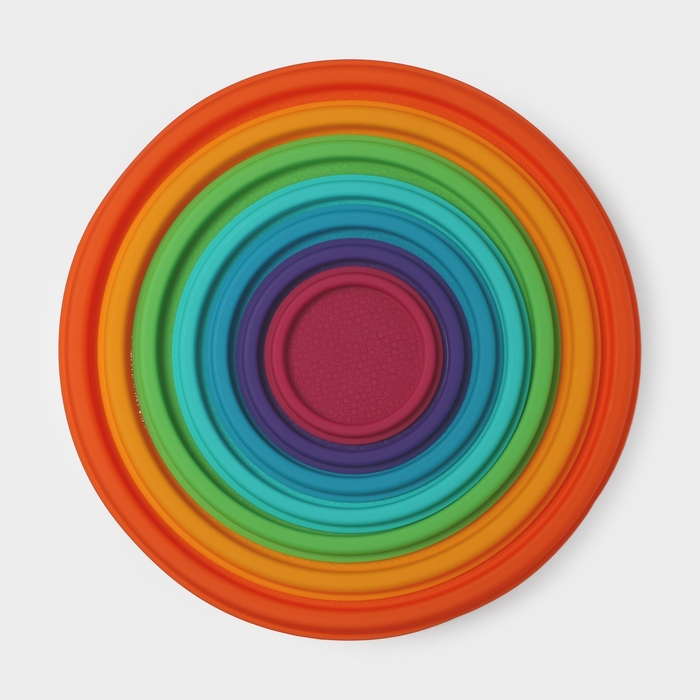 Набор мисок «Радуга», 7 шт, цвет МИКС