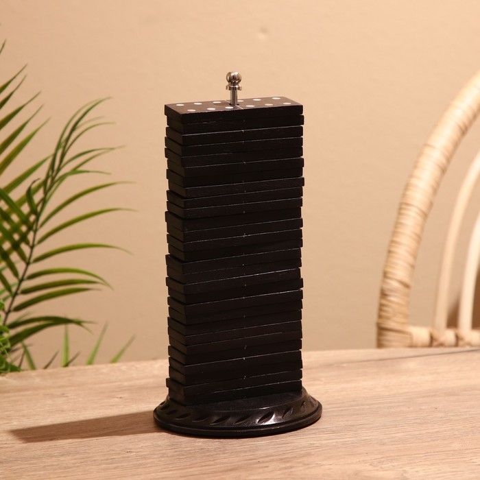 Игра настольная  Игра настольная "Домино" 14х14х30 см, манговое дерево