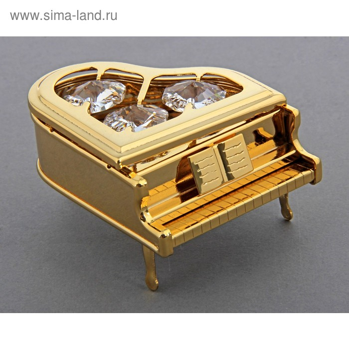 Сувенир Рояль с 3-мя хрусталиками U-3239 Сувенир Рояль с 3-мя хрусталиками U-3239