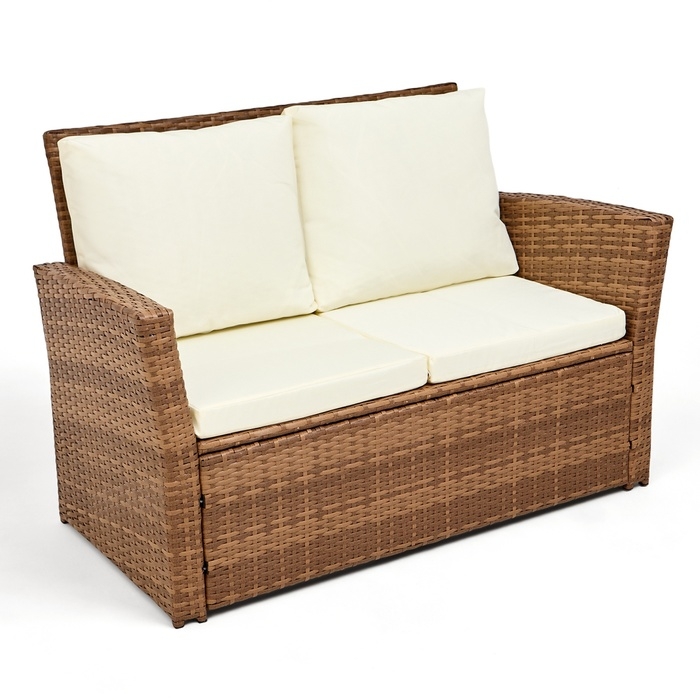 Набор садовой мебели: Диван 117 х 66 х 76 см, Кресла 70 x 67 x 76 см, Стол 81 х 50 х 35 см Набор садовой мебели: Диван 117 х 66 х 76 см, Кресла 70 x 67 x 76 см, Стол 81 х 50 х 35 см