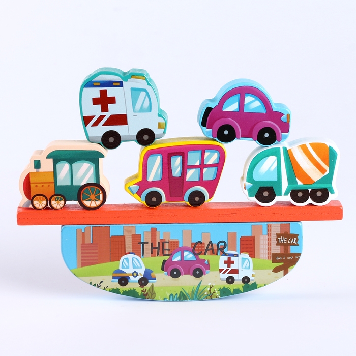 Развивающая игрушка балансир «Машинки» 26 × 16,5 × 2,5 см Развивающая игрушка балансир «Машинки» 26 × 16,5 × 2,5 см