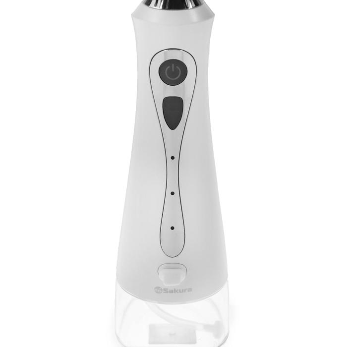 Ирригатор Sakura SA-5560, портативный, 230 мл, 3 режима, 1200 импульсов/мин, АКБ Ирригатор Sakura SA-5560, портативный, 230 мл, 3 режима, 1200 импульсов/мин, АКБ