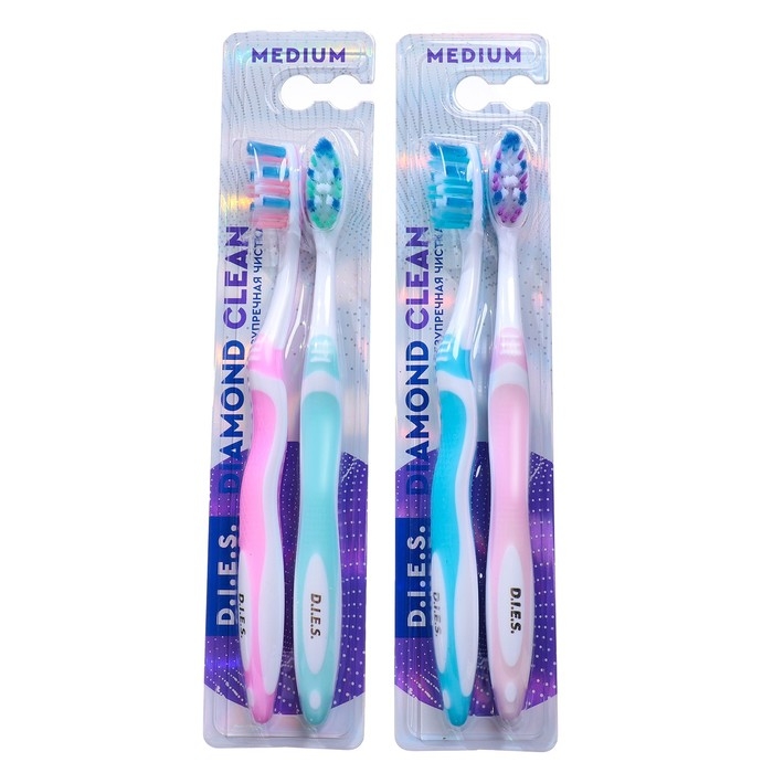 Зубная щетка 1+1 D.I.E.S. Whitening Зубная щетка 1+1 D.I.E.S. Whitening