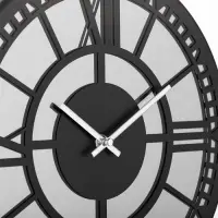 Часы настенные, интерьерные, бесшумные, d-32 см, металл с зеркалом Часы настенные, интерьерные, бесшумные, d-32 см, металл с зеркалом