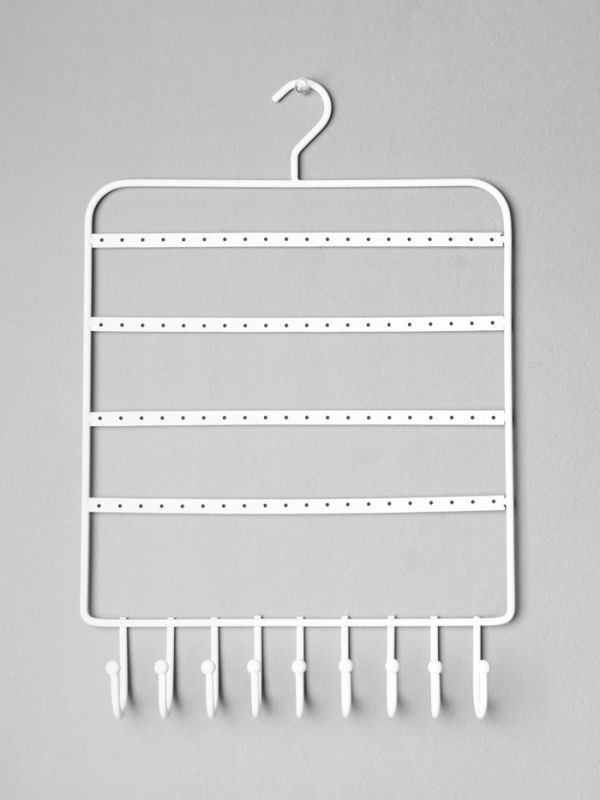 Органайзер для украшений Органайзер для украшений "Вешалка", 37*25*5 см, цвет белый