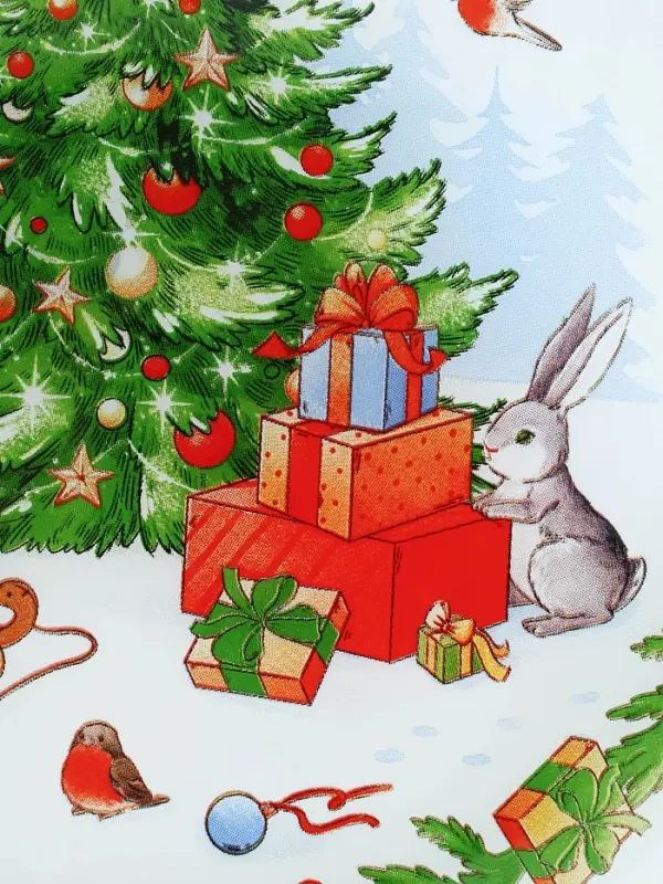 Тарелка новогодняя плоская &laquo;Зимняя сказка&raquo;, d=20 см