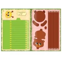 Книжки - вырезалки &laquo;Бумажные зверята&raquo;, набор 4 шт. по 20 стр., А4