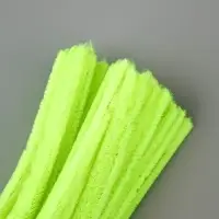 Синельная проволока набор 50 шт., зелёный неон, 30 см