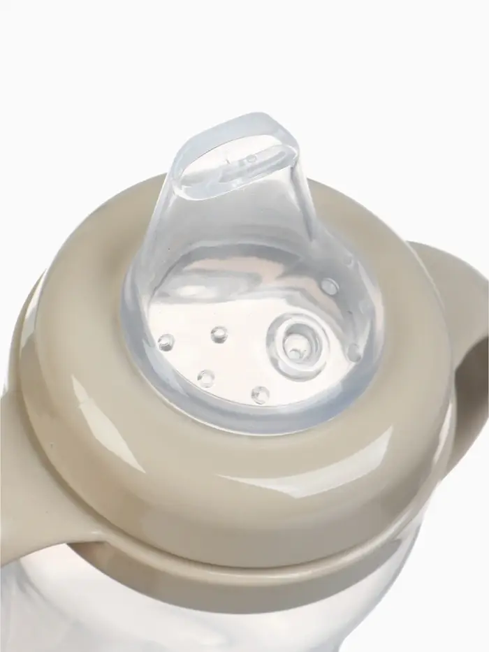 Новогодний поильник - непроливайка «Baby Bear» с силиконовым носиком, 270 мл., цвет бежевый Mum&Baby Новогодний поильник - непроливайка «Baby Bear» с силиконовым носиком, 270 мл., цвет бежевый Mum&Baby