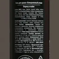 Гель для душа мужской &laquo;Удачного года!&raquo;, 100 мл, аромат перца и лайма, Чистое счастье