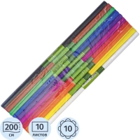 Бумага крепированная в рулоне 2000х500 9755, 10цв (трад) 9755037002PM