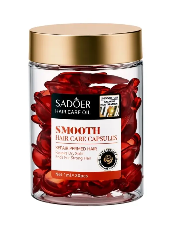 Масло для волос в капсулах, восстанавливающее, с экстрактом розы, 1 мл &times; 30 шт.