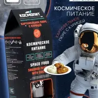 Космическое питание &laquo;Картофельное пюре с курицей&raquo;, 115 г, в тюбике
