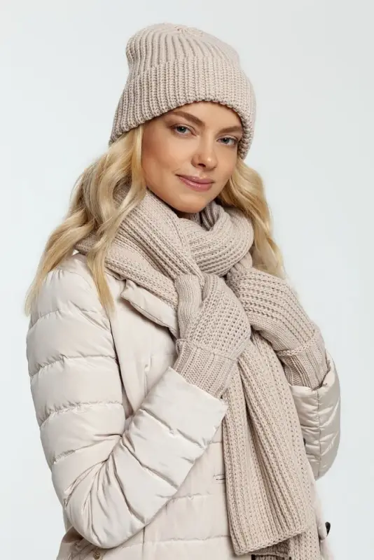 Варежки Nordkyn, бежевые, размер L/XL Варежки Nordkyn, бежевые, размер L/XL