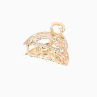 Краб для волос "Джули" дуга, 4 см, золото