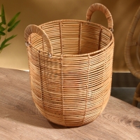 Корзина для белья, 31х31х31 см, ротанг