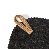 Набор для бани шапка+коврик "На удачу", темный