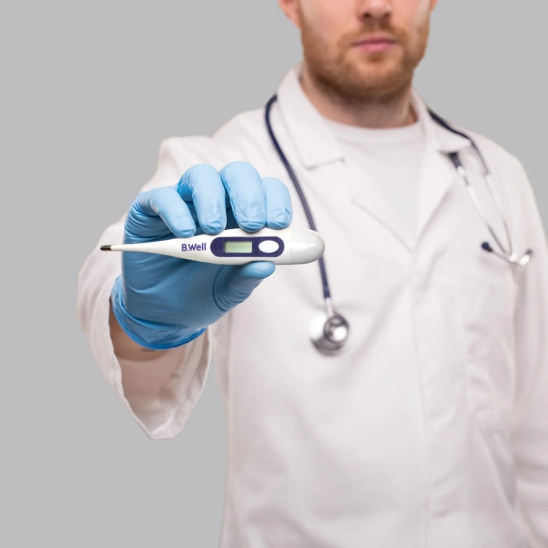 Термометр электронный B.Well WT-03 base с футляром с поверкой