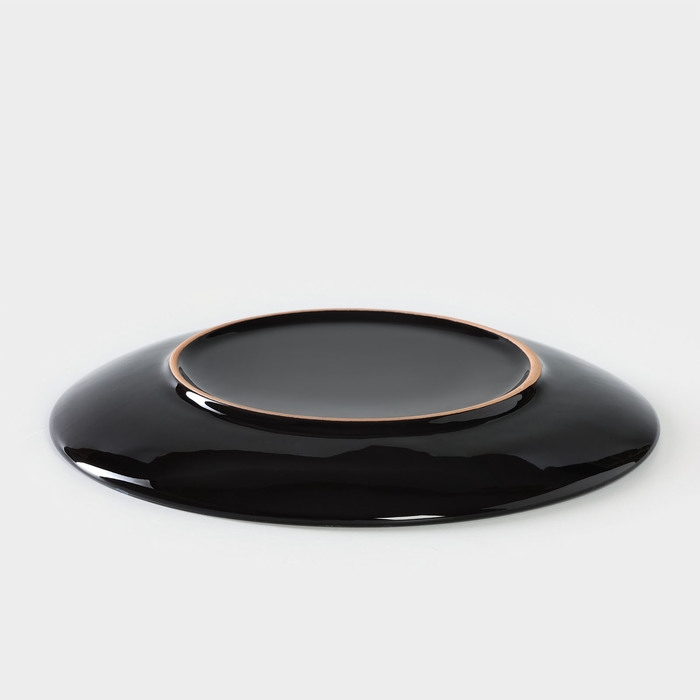 Тарелка керамическая «Вуаль», d=22 см, h=3 см Тарелка керамическая «Вуаль», d=22 см, h=3 см