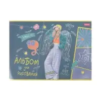 Альбом для рисования Hatber. Street Style А4, 40 листов, на скобе