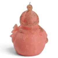 Свеча новогодняя &laquo;Снеговик с ёлочкой&raquo;, 6.1&times;5&times;9 см, 4 ч