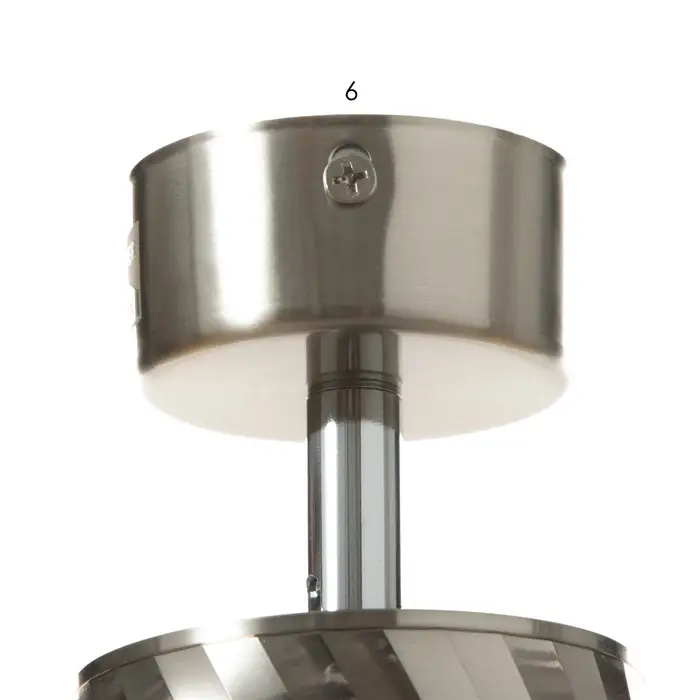 Спот &laquo;Алисер&raquo; GU10 серебро 7.5&times;7.5&times;20 см