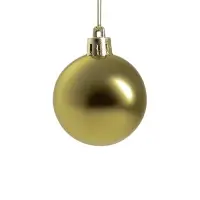 Ёлочные игрушки &laquo;Льдинки&raquo;, новогодние, набор 19 шт., бело-золотой