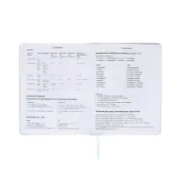 Дневник школьный 1-11 класс, deVENTE. deVENT.Flower, ляссе, голубой