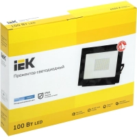 Прожектор светодиодный СДО 06-100 6500К IP65 черн. ИЭК LPDO601-100-65-K02