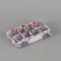 Коробка под 8 конфет с ячейками &laquo;Всё для тебя&raquo;, 10&times;18.5&times;3 см