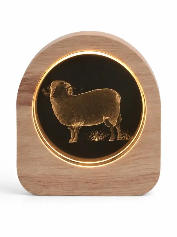 Ночник светодиодный &laquo;Баран&raquo; 3&times;7.5&times;8.4 см, usb