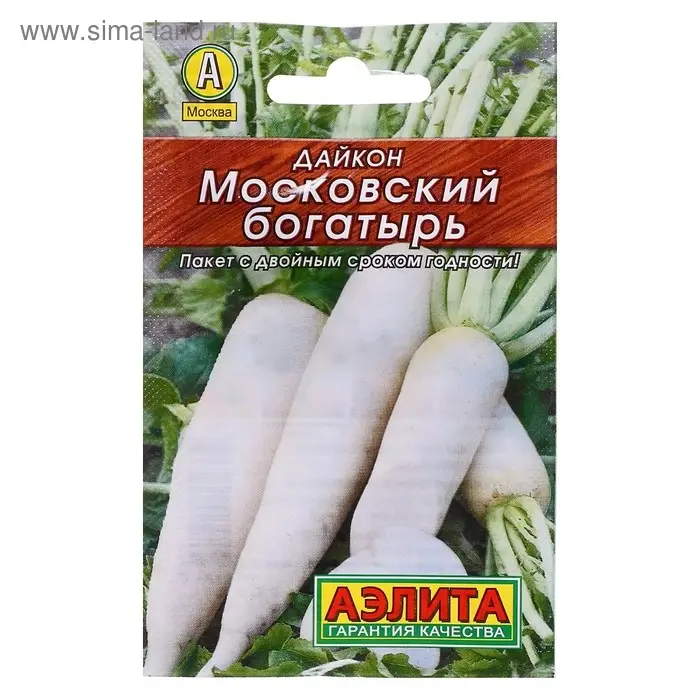 Семена Дайкон  Семена Дайкон "Московский богатырь" "Лидер", 1 г    ,