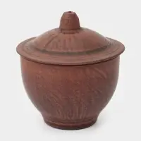 Горшочки для запекания, набор 2 шт., 600 мл, 12&times;13 см, красная глина