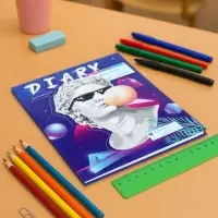 Дневник школьный для 5-11 классов &laquo;Современный вайб. Будь круче!&raquo;, твёрдая обложка, глянцевая ламинация, 48 листов