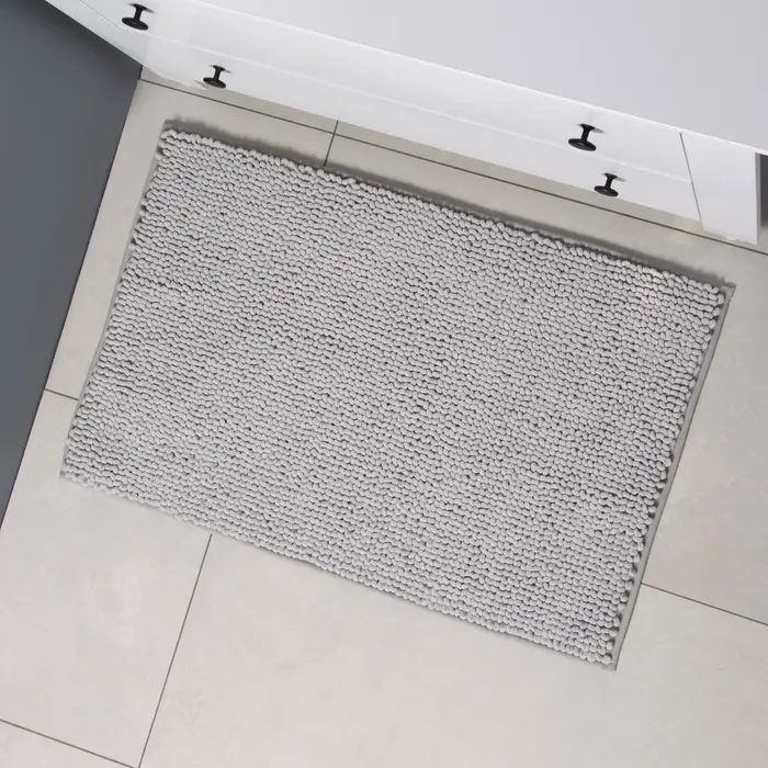 Коврик для дома LaDо́m, букли, плотность 1100 г, 50&times;80 см, серый