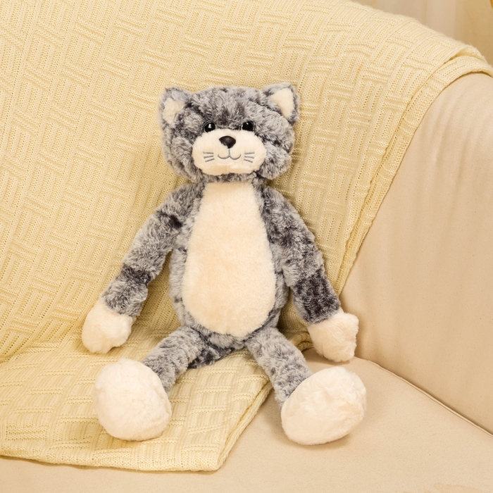 Мягкая игрушка «Кот», 50 см, цвет серый Мягкая игрушка «Кот», 50 см, цвет серый