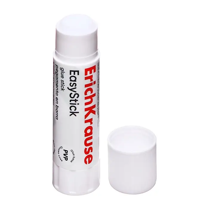 Клей-карандаш ErichKrause Standard, 6 г, быстрое склеивание Клей-карандаш ErichKrause Standard, 6 г, быстрое склеивание