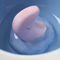 Кружка Доляна &laquo;Луна&raquo;, 475 мл, керамика, с фигуркой, белая, голубая